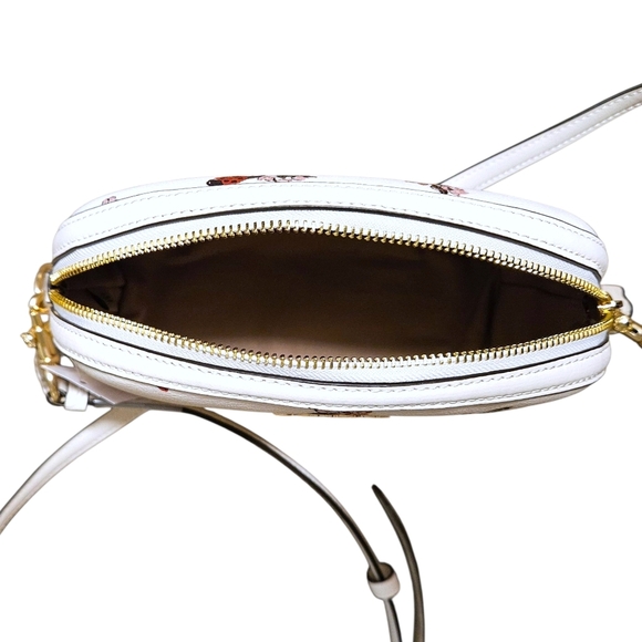 Coach Madison Crossbody Ladybug Floral Bag Chalk Multi CU273 Leather/Canvas NWT - Picture 8 of 16